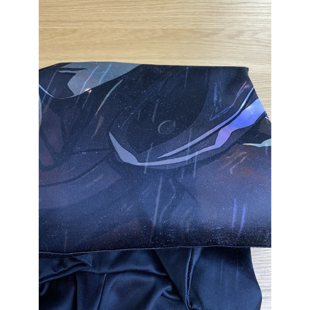 One Punch Man Anime Black Graphic Hoodie Adult‎ Size Lrg Double Side Graphic - Picture 5 of 5